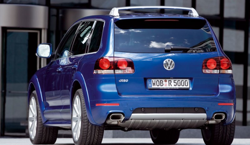 De VW Touareg R50 voor 100.230 euro