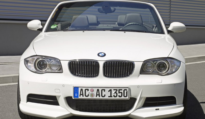 vooraanzicht BMW 1 Serie Cabrio ACS1.