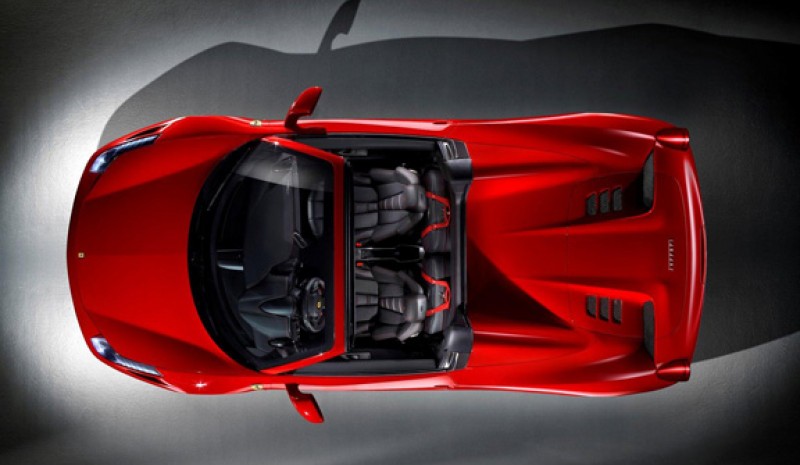 Ferrari 458 Spider, den nye supersports cabriolet.