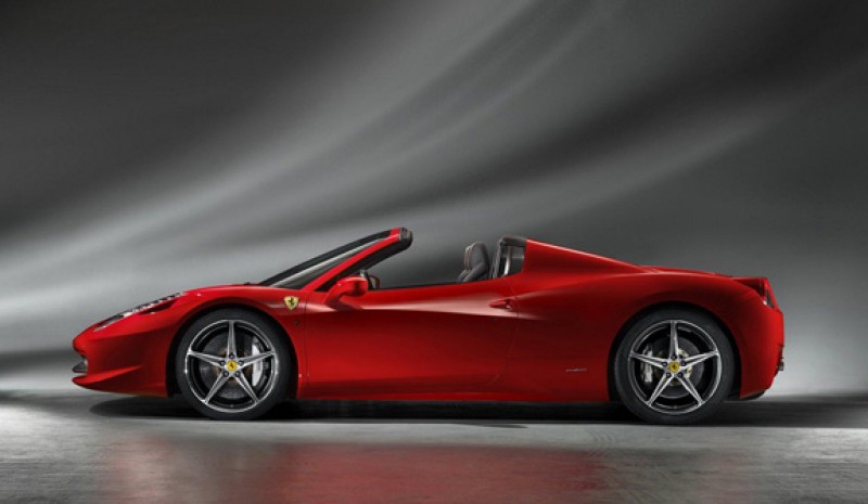 Ferrari 458 Spider, den nye supersports cabriolet.