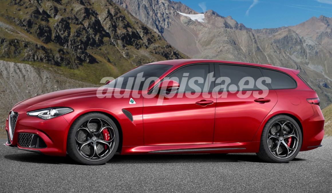 Alfa Romeo Giulia Sportwagon: niin tulee perheen Giulia