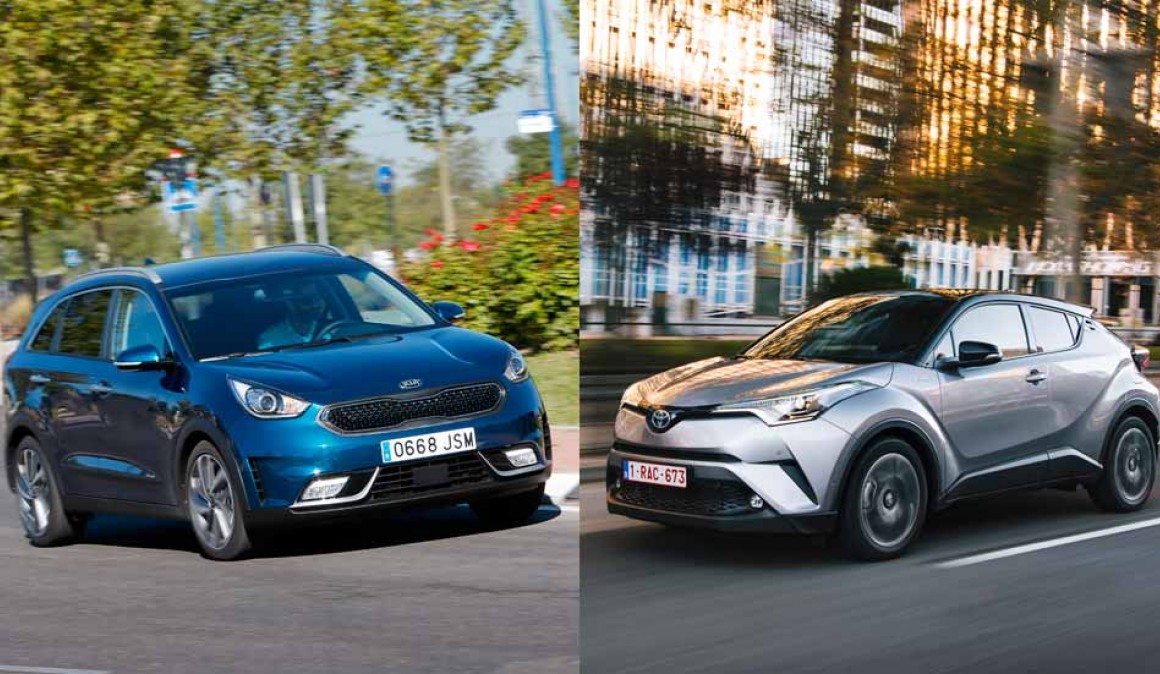 Toyota C-HR vs Kia Niro, vad som är bäst SUV? Och bäst hybrid?