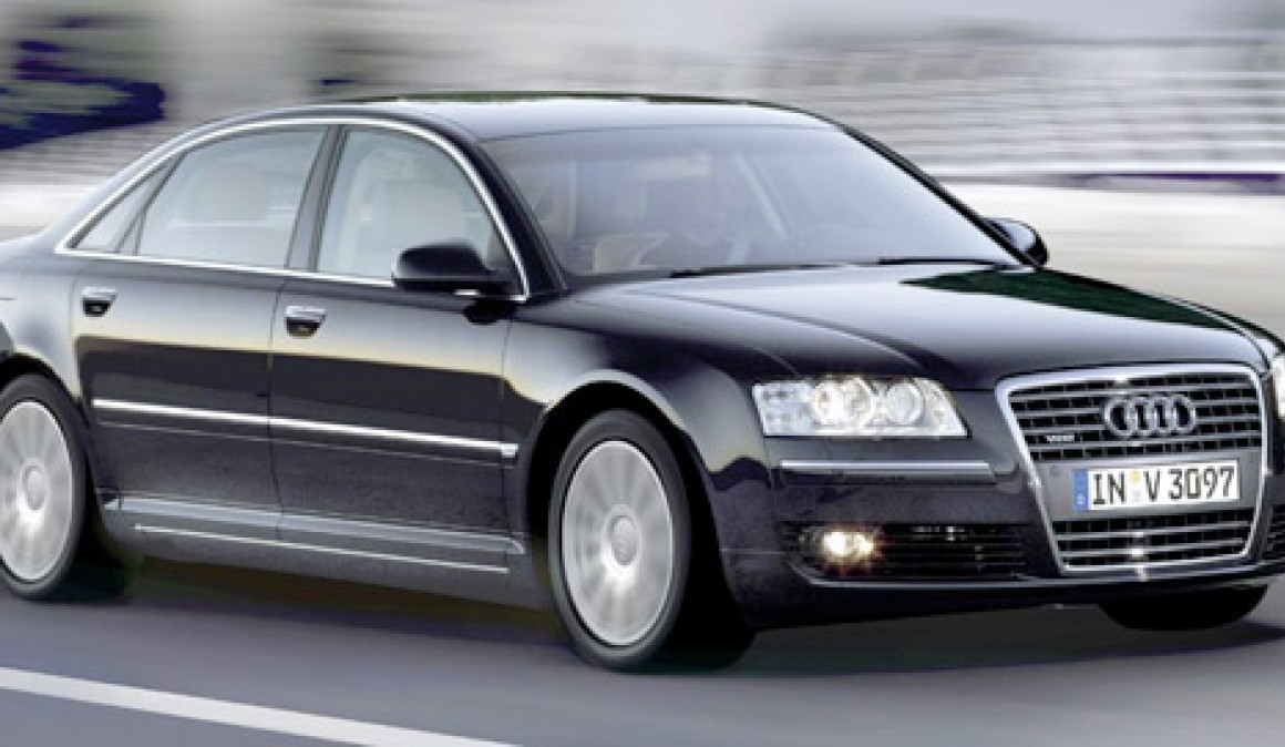 Audi A8, ook in Transporter 3
