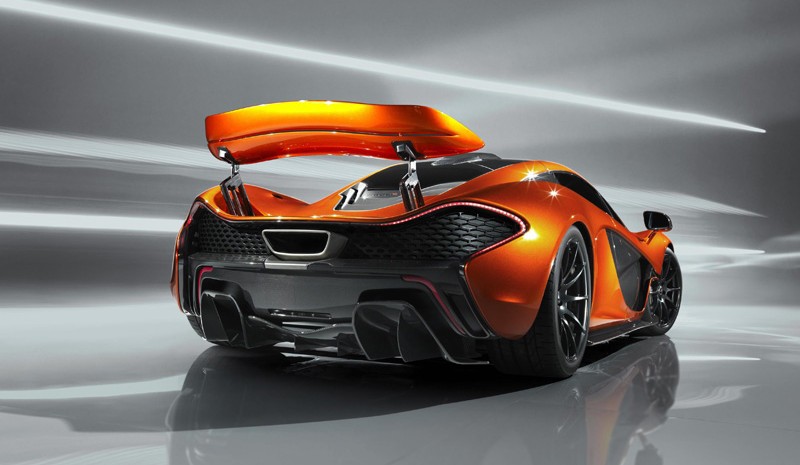 McLaren P1 sisustus
