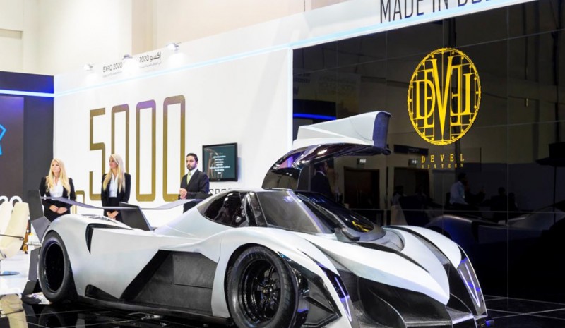 Devel Sixteen, the car of the 5,000 hp