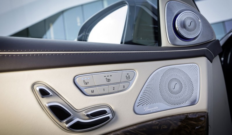 Burmester and other equipment audio high-end luxury cars.
