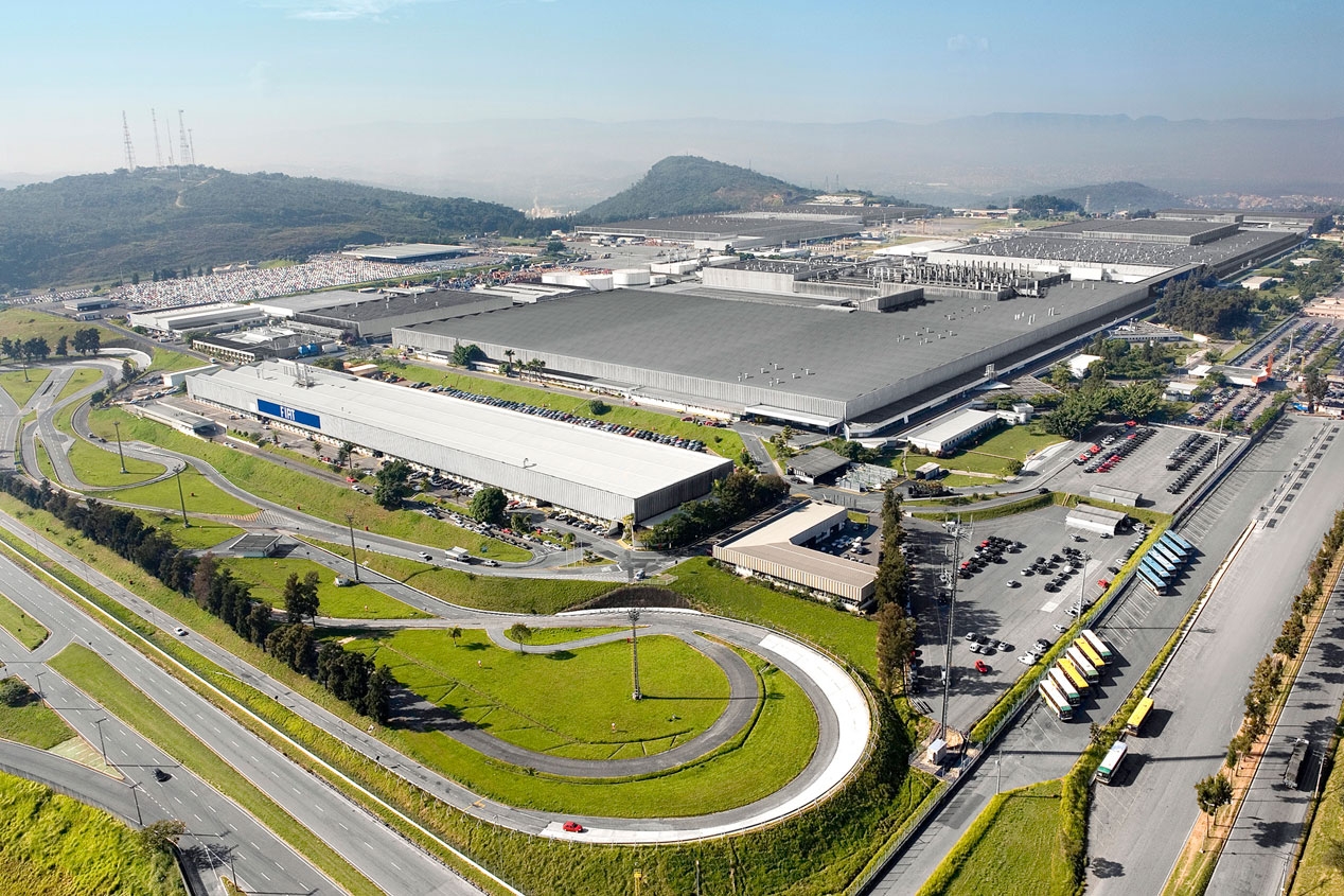 Fiat fabrik i Betim (Brasilien)