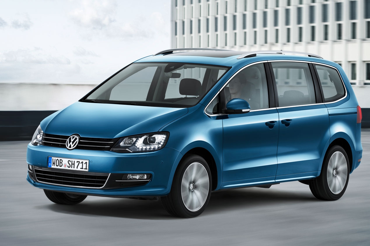 Nye Volkswagen Sharan, teknologisk minivan
