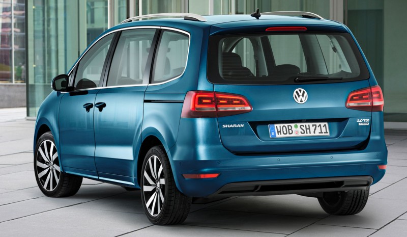 Ny Volkswagen Sharan, teknologisk minivan