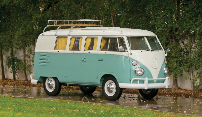 65 år Volkswagen Bulli, den populære van'flower power'