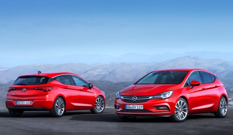 New Opel Astra, so its fifth generation