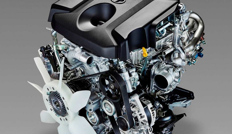 Toyota og sin nye turbodiesel motorer TSWIN