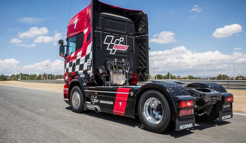 Scania presenterer sin V8 MotoGP Spesialversjon