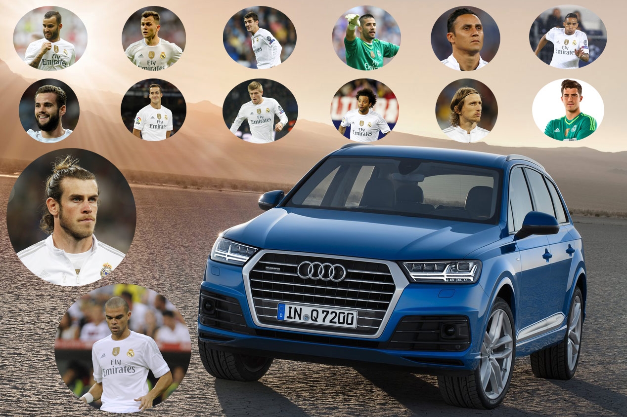 Audi templaatin Real Madrid 2015