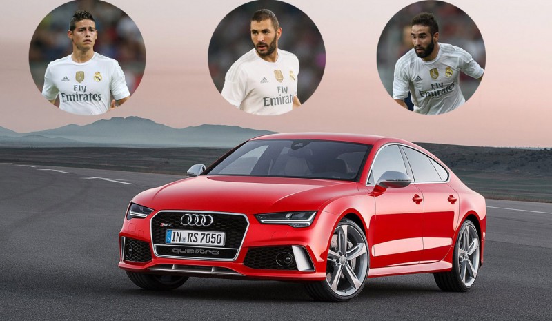 Audi biler skabelon Real Madrid 2015