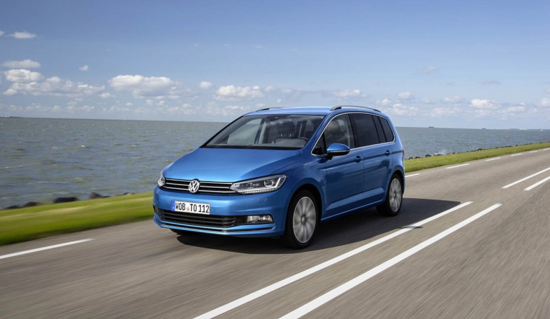 Volkswagen Touran 2016, kolmannen sukupolven testi