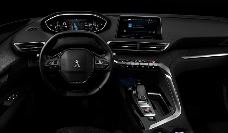 Nowy Peugeot 3008 2016: Zdjęcia z wnętrza