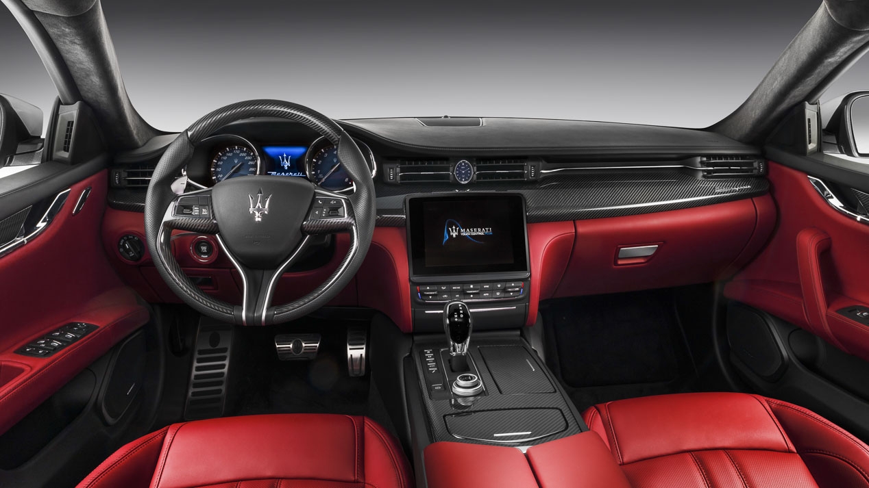 Maserati Quattroporte: den store italienske saloon oppdateres