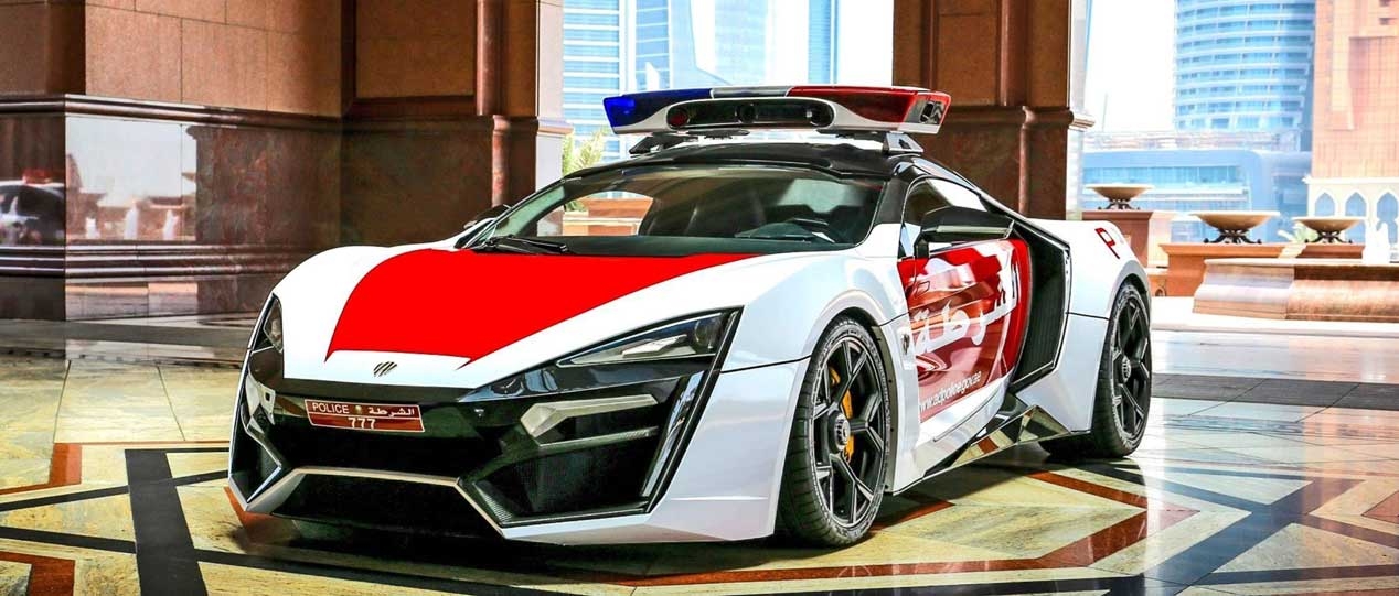 Lykan Hypersport Police d'Abu Dhabi
