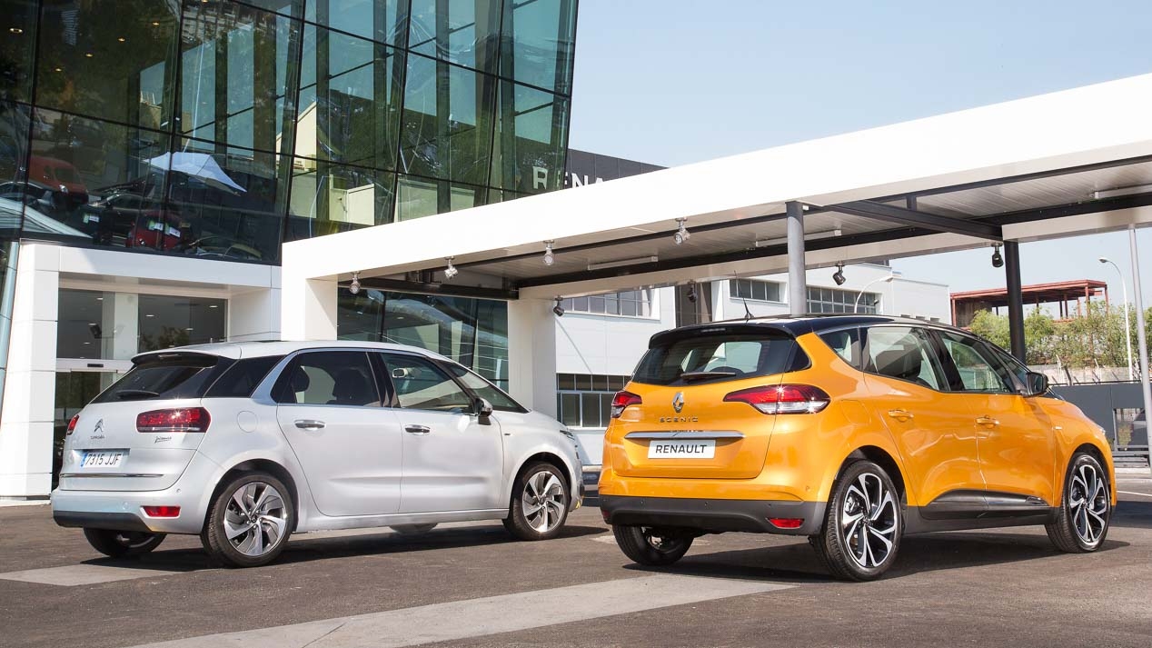 Renault Scénic vs Citroën C4 Picasso