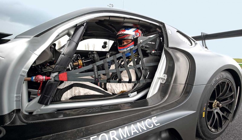 GT3 teste Mercedes-AMG GT