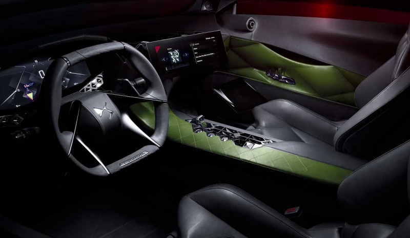 DS test e-Tense, an electric sports over 400 hp
