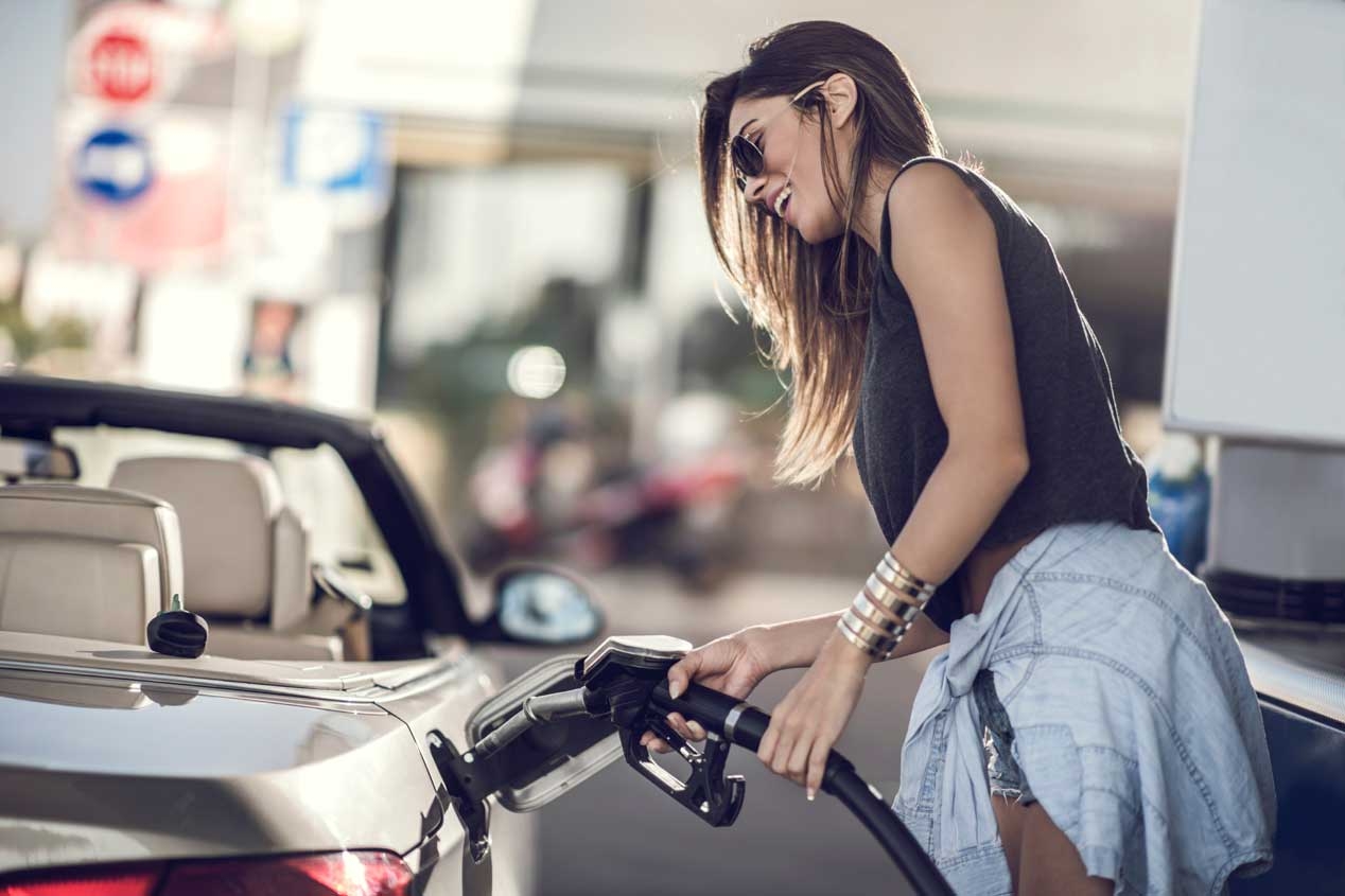 Convertible carro: gasolina ou diesel