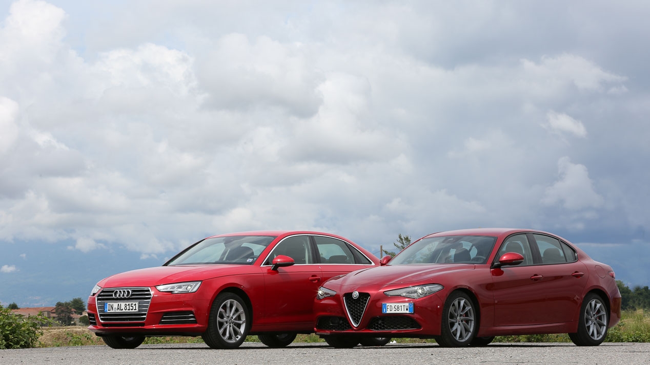 Duelando saloons: Alfa Romeo Giulia vs Audi A4