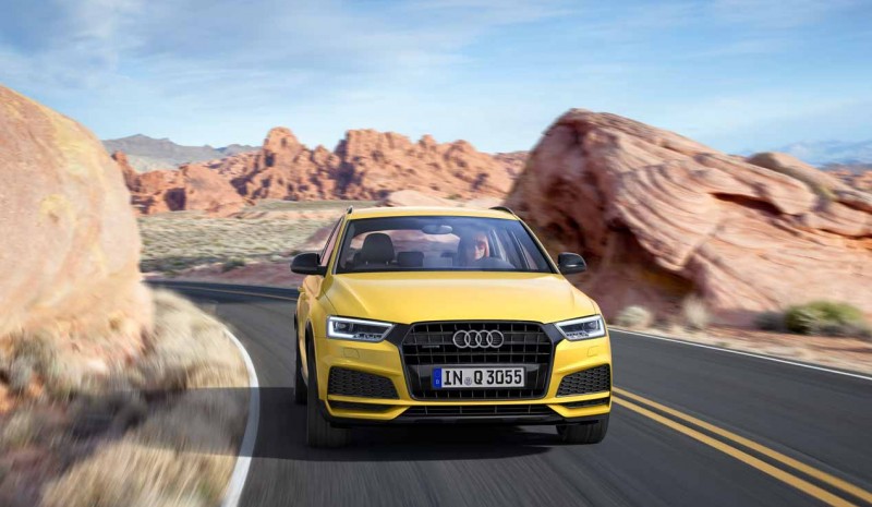 Audi Q3 2017, bilder av oppdateringen