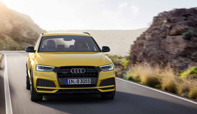 Audi Q3 2017, bilder av oppdateringen
