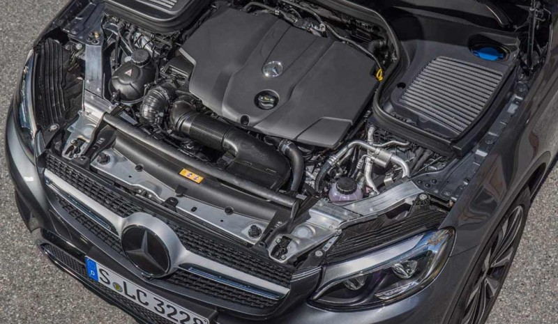 GLC Mercedes 4Matic Coupe 250d, photos of our first test