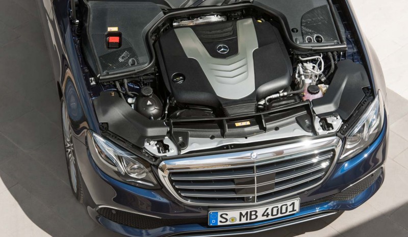 mekanisk udstyr og udviklingen i Mercedes E-klasse