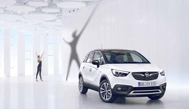 Opel Crossland X: eerste officiële foto's van de nieuwe SUV