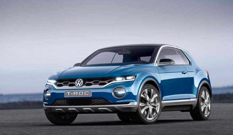 2018 VW T-Roc nedtellingen til den nye tyske SUV