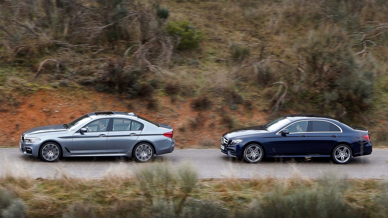 BMW 220d vs Mercedes 520D