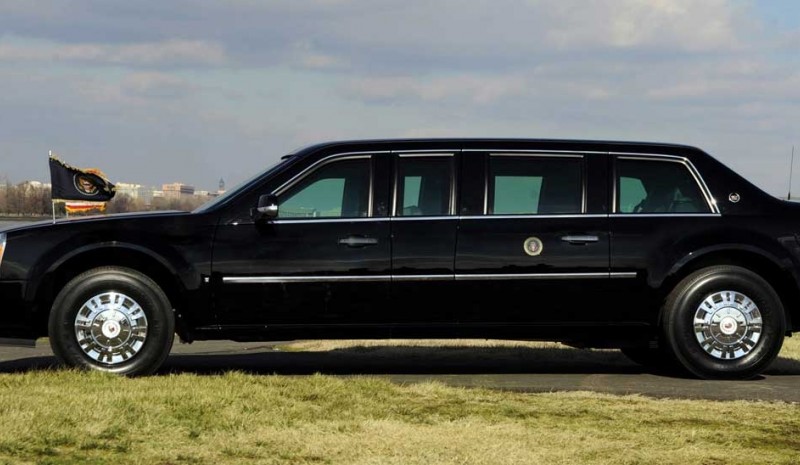 Donald Trump parkerede The Beast
