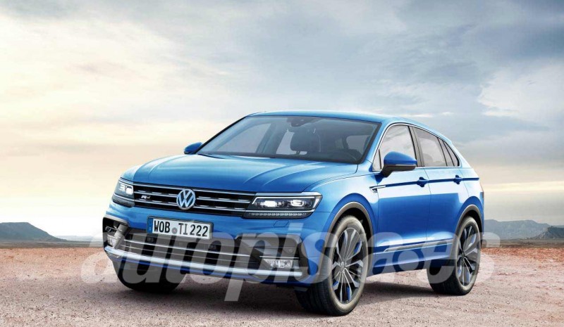 Volkswagen Tiguan Coupe 2018 i jego rywale
