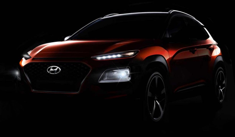 Hyundai Kona: Spektakulære nye bilder av den nye SUV