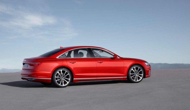 Officielle! Nouvelle Audi A8, ses photos les plus spectaculaires
