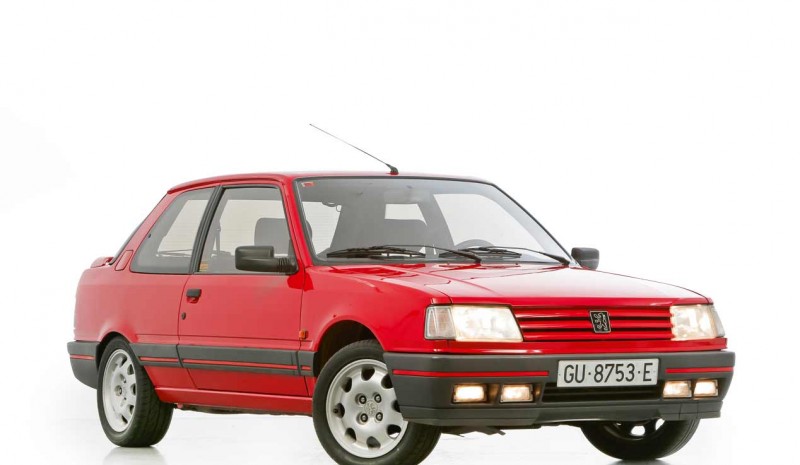 Peugeot 309 GTi: a sports classic mythical (photos)