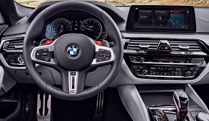 الصور الأولى من المستقبل BMW M5 2018 ... الصالون الأكثر حشية.