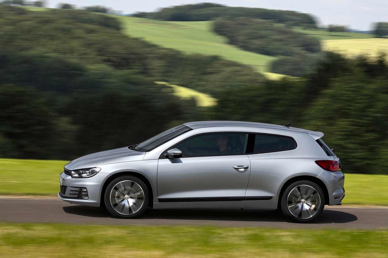 The new VW Scirocco is an electric coupe