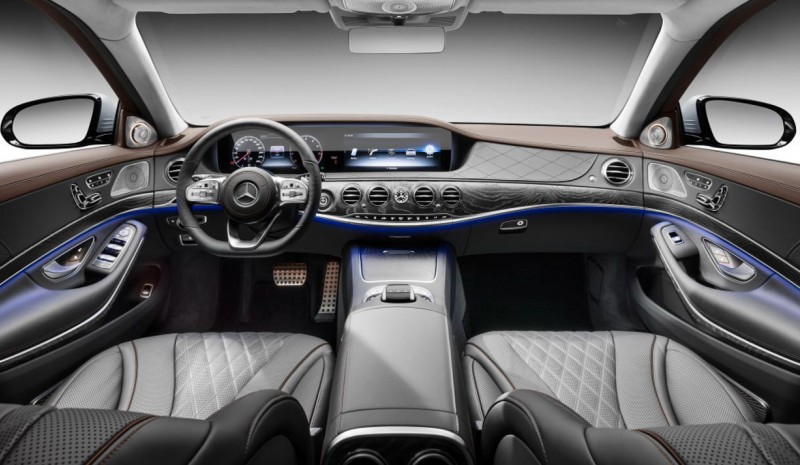 Mercedes Classe S: ​​novos motores a gasolina para 2018