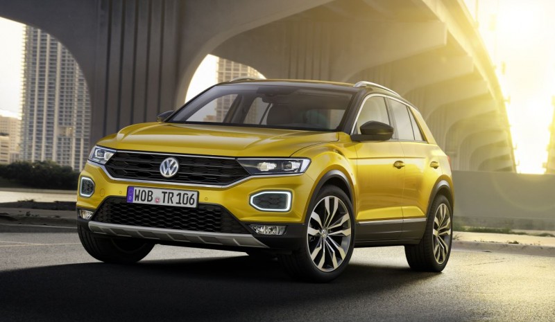 Volkswagen T-Roc: alla officiella bilder av nya kompakta SUV