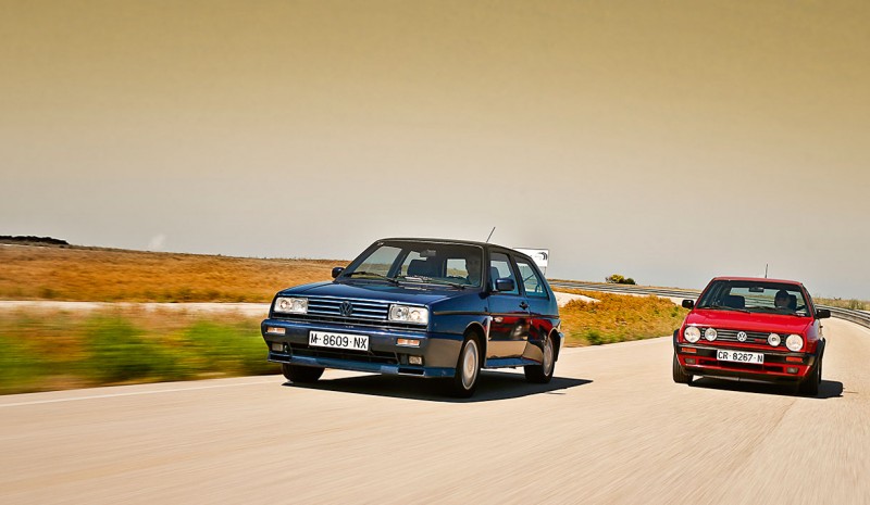 Volkswagen Golf GTI G60 et Rallye: deux classiques de sport