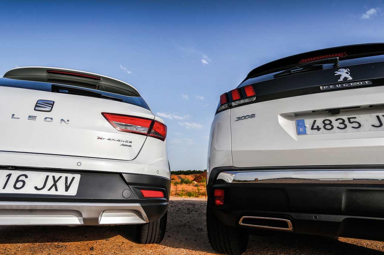 Peugeot 3008 and X-Perience Seat Leon