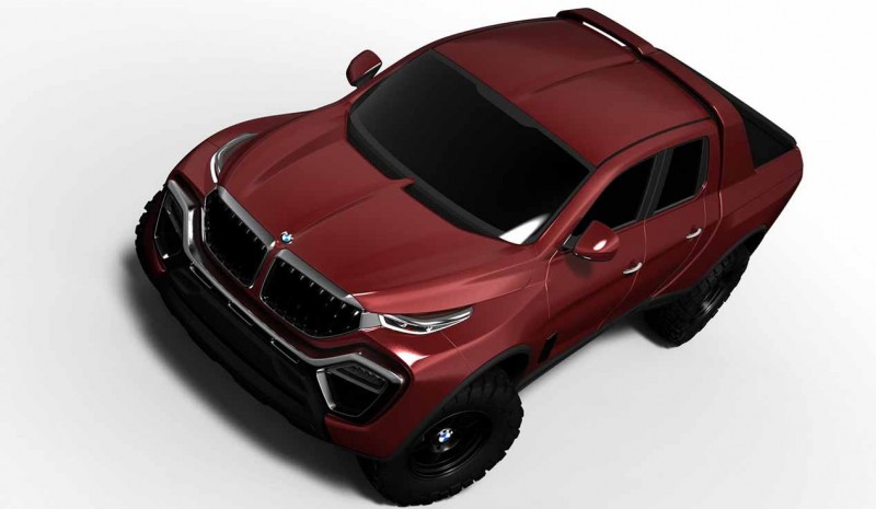 Nowe BMW pick-up w 2018 roku? pierwsze rekreacji