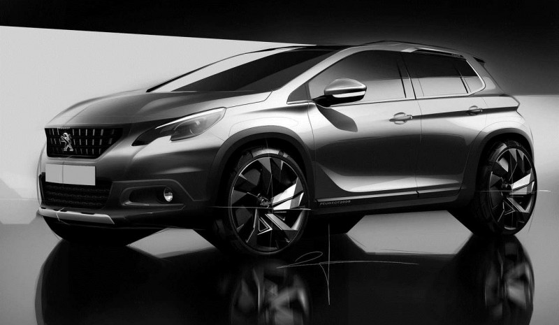 Peugeot 2008: questa sarà la seconda generazione del SUV nel 2019