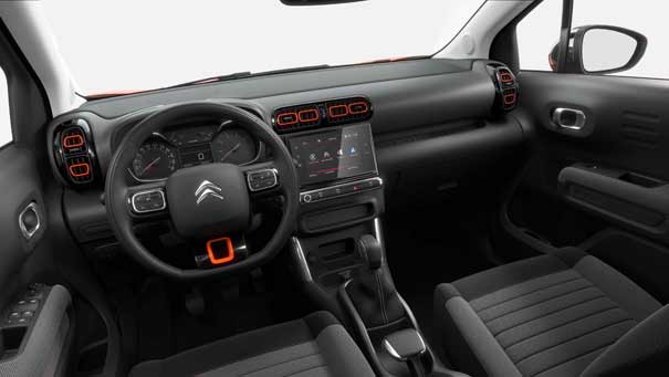 Interior Citroen C3 Aircross limited series