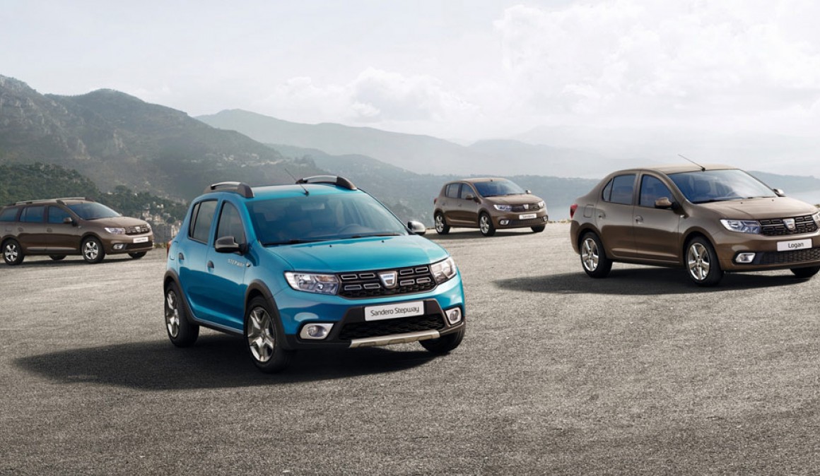 New Dacia Sandero e Logan 2017, o de Paris Motor